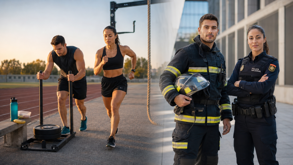 Nutrición para opositores a policía y bomberos cómo rendir en las pruebas físicas